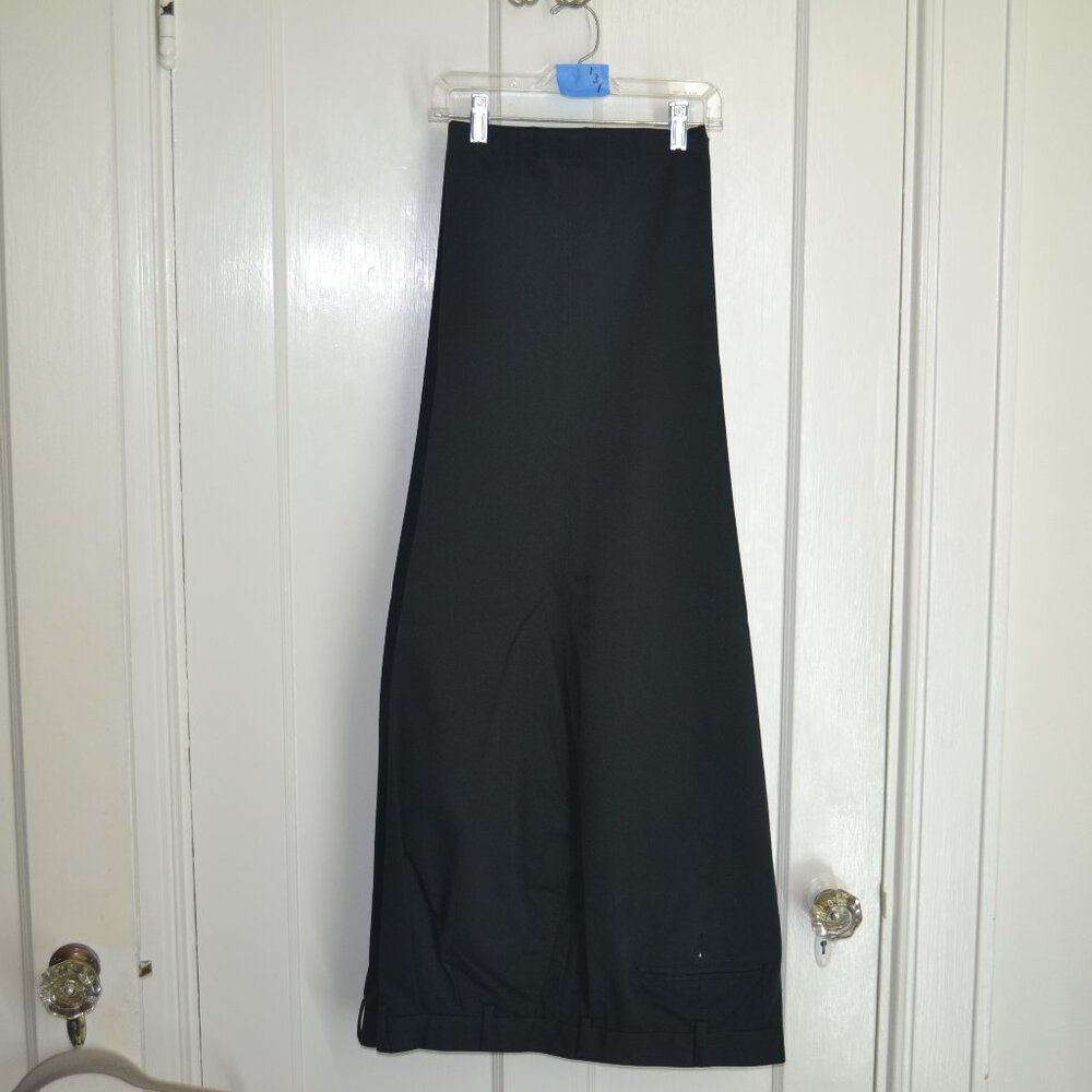 Paul Fredrick Men's Slacks, Size 50, 100% Cotton, Navy Blue